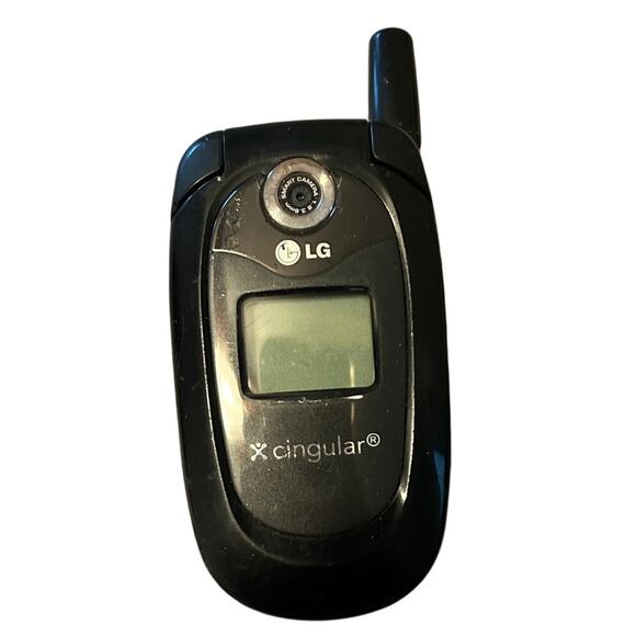 Preowned Cingular Cellular LG Black Flip Phone LI-Ion Battery 3.7V - Picture 1 of 5